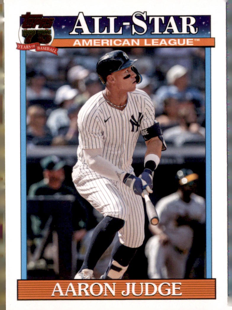 2026 Topps #91AS-1 Aaron Judge 1991 Topps Baseball 35th Anniversary All-Stars