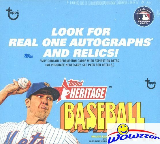2021 Topps Heritage Baseball MASSIVE Factory Sealed 24 Pack Retail Box-216 Cards