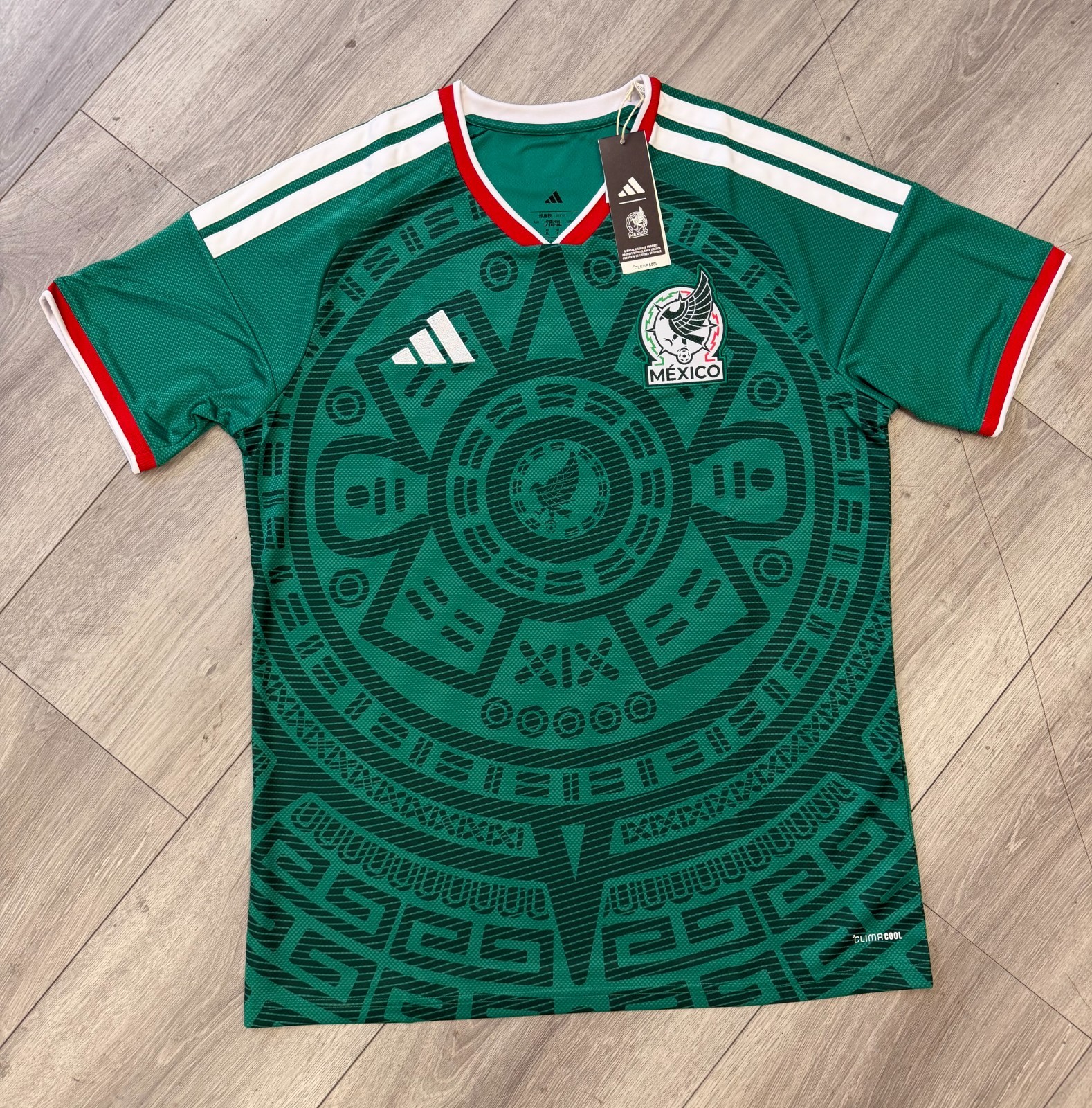 Mexico 2026 Home Jersey Bold Green Kit Men’s Size XS-3XL JL8580