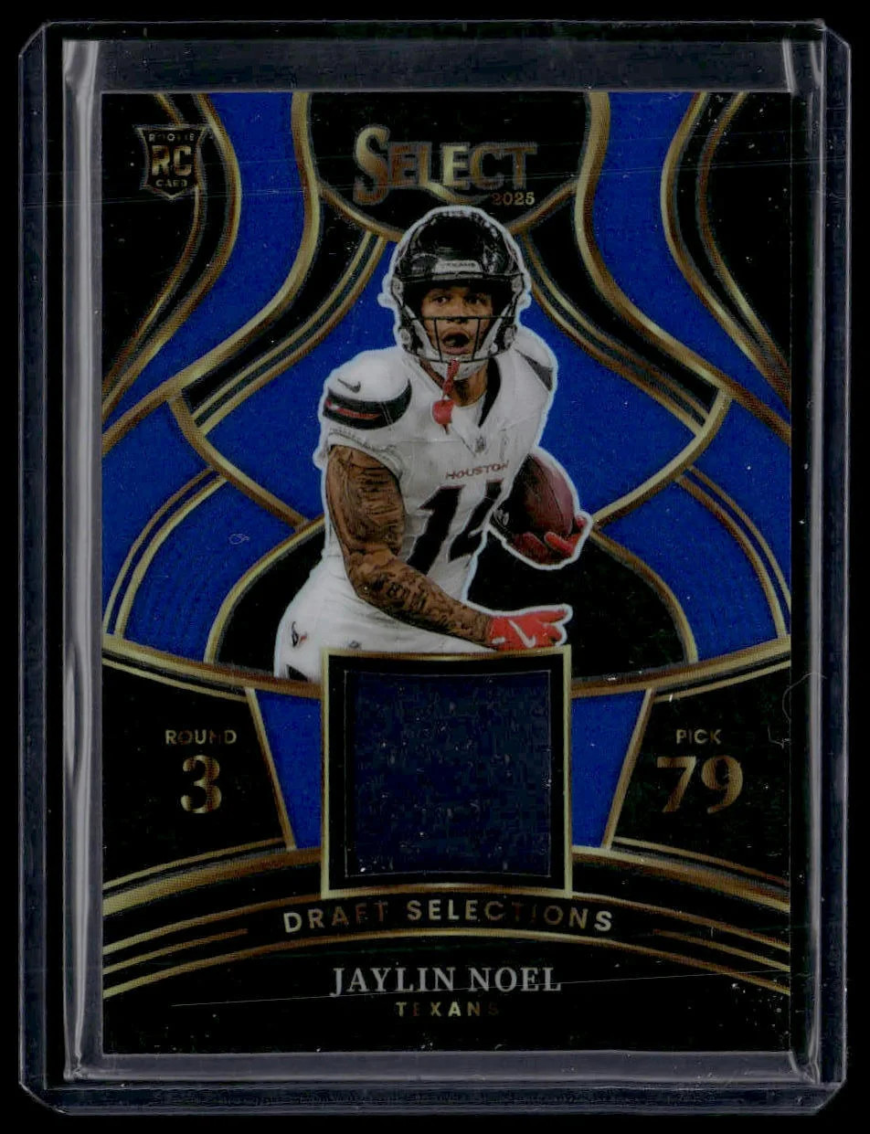 2026 Panini Select Draft Selections Prizm Jaylin Noel #DSM-JNL Blue RC Mem