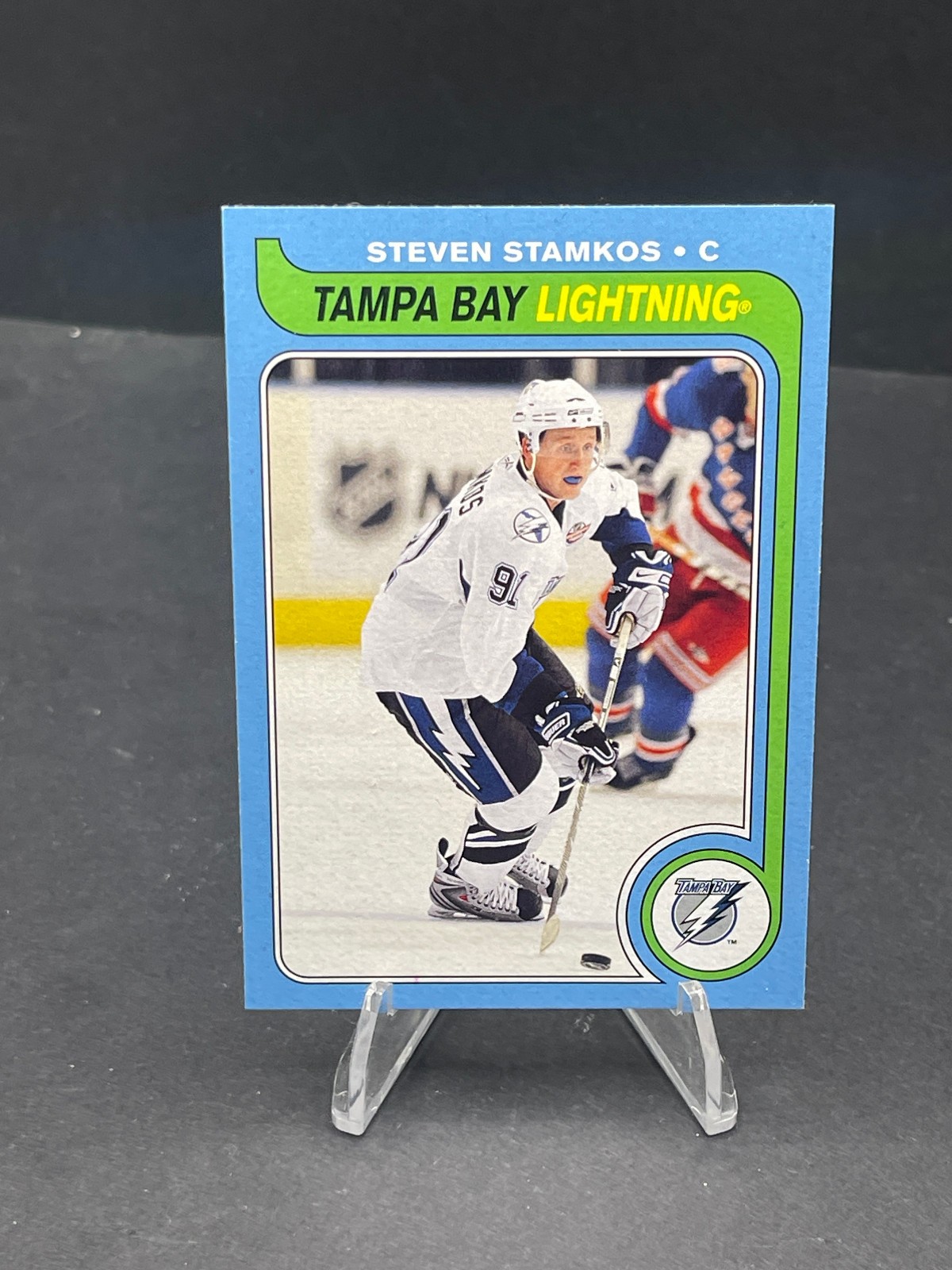 2008-09 STEVEN STAMKOS O-PEE-CHEE UPDATE 1979-80 RETRO ROOKIE CARD #795 RC SP