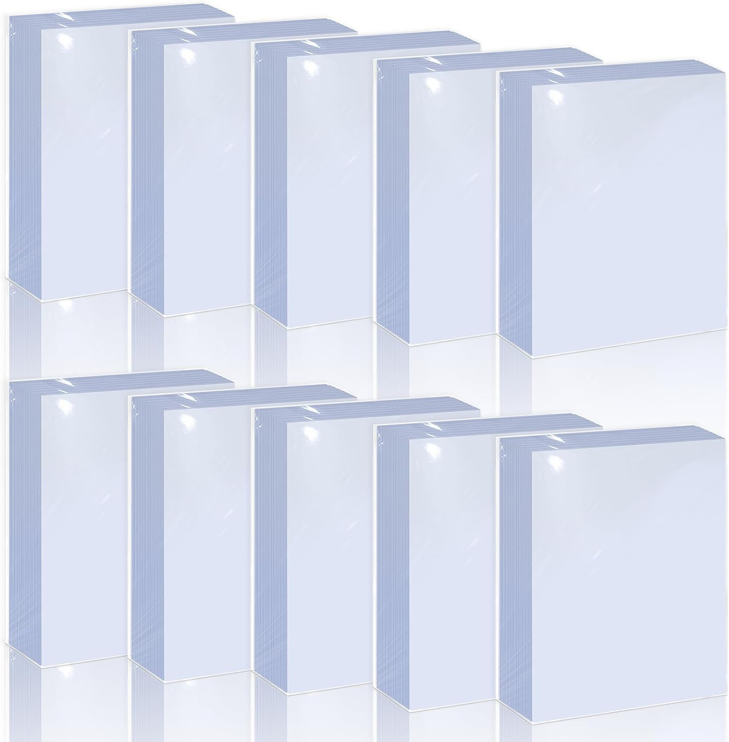 1000 Counts Premium Standard Baseball Trading Card Sleeves, Plastic Clear Protec