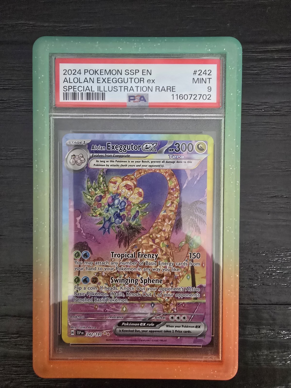 9x LOT Gradient PSA Graded Card Slab Bumper Guard Protector Skin TPU Bundle