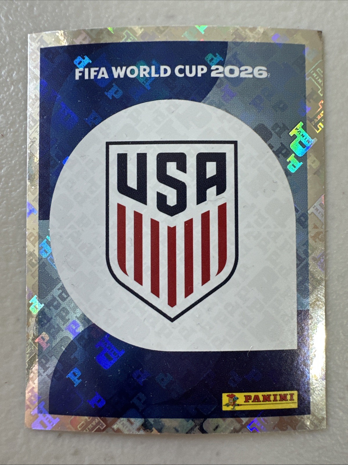 Panini World Cup 2026 Sticker USA1 United States Of America Team Badge Emblem