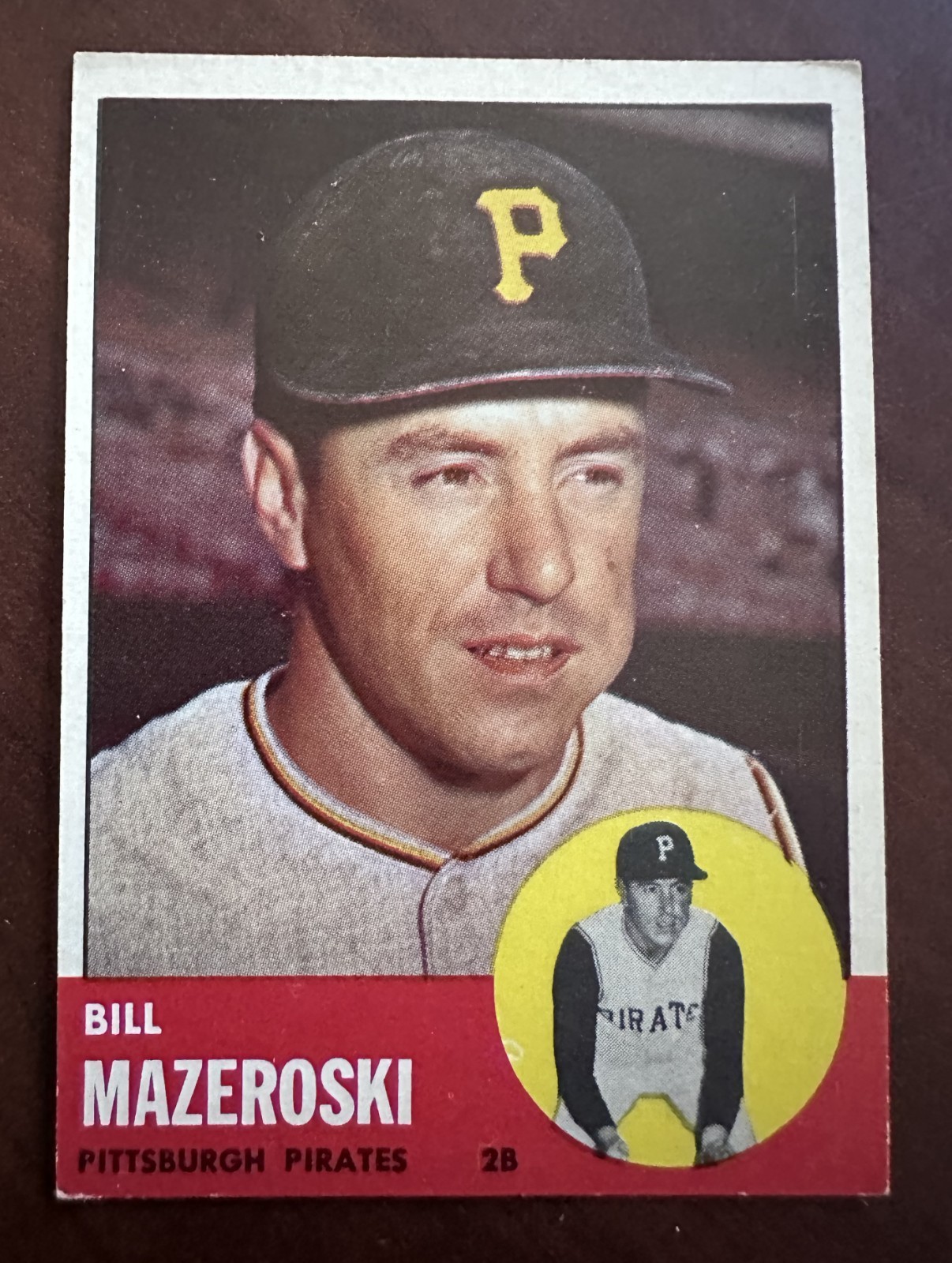 1963 Topps – Bill Mazeroski #323