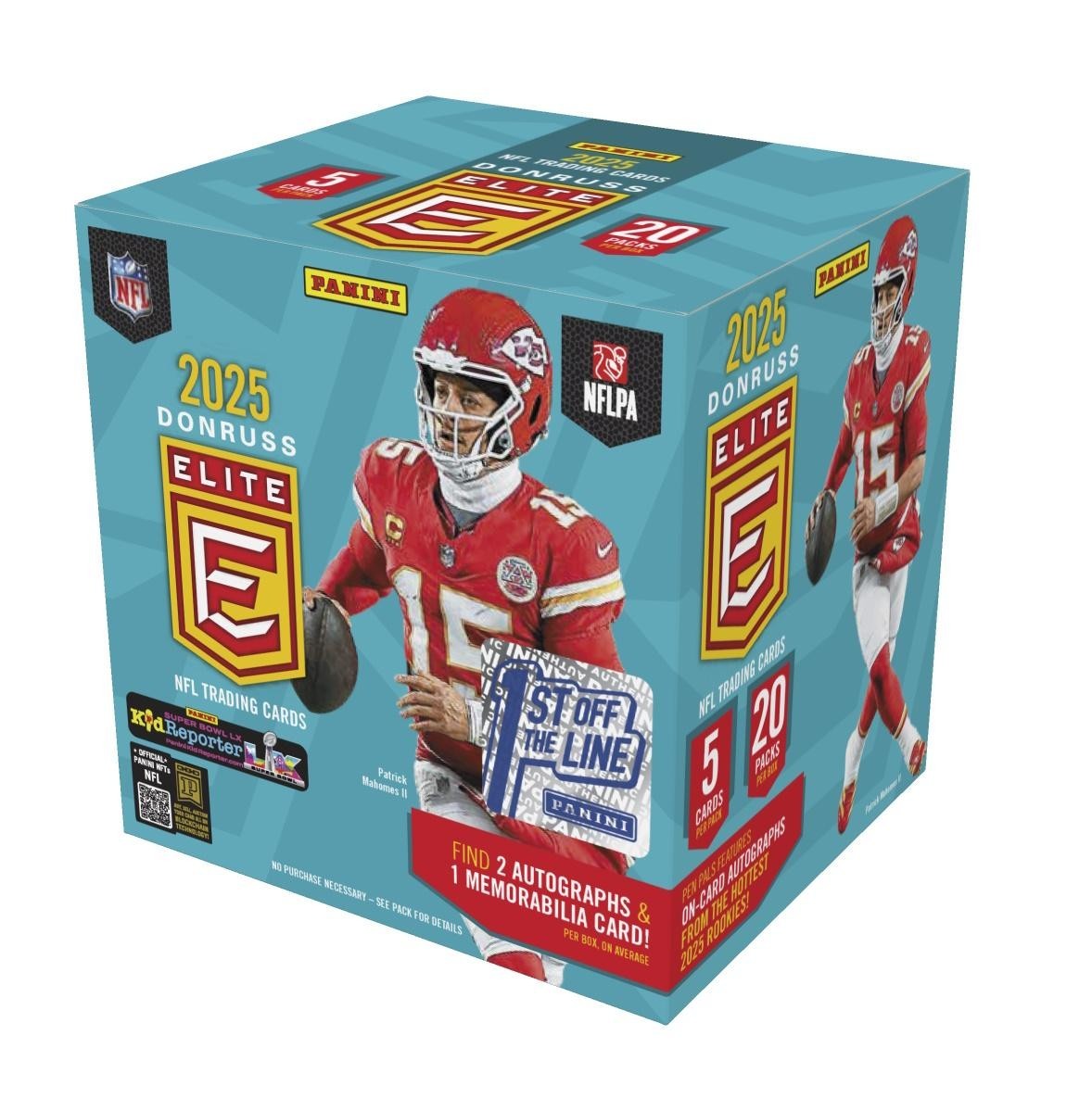 2025 PANINI DONRUSS ELITE FOOTBALL FOTL HOBBY BOX