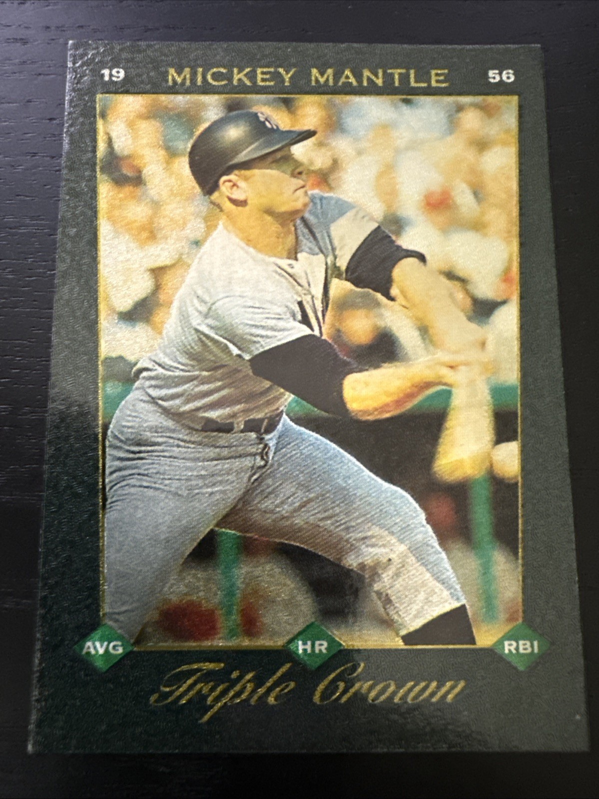 1992 Score – Select Triple Crown Mickey Mantle #1