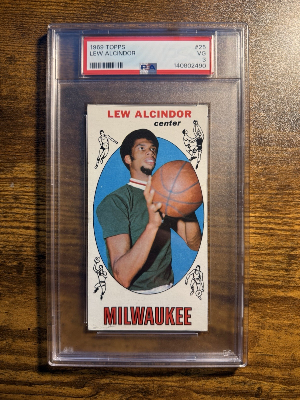1969-70 Topps – Kareem Abdul-Jabbar #25 (RC)