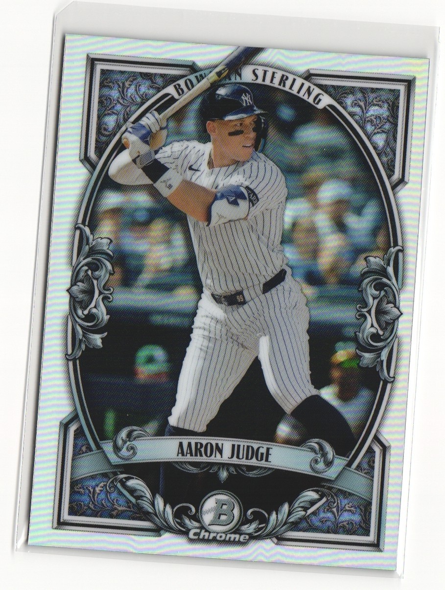 2026 Bowman Chrome Aaron Judge Sterling BST-4 New York Yankees