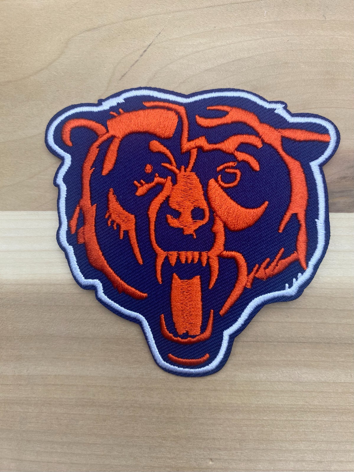 Chicago Bears Iron-On Embroidered Patch