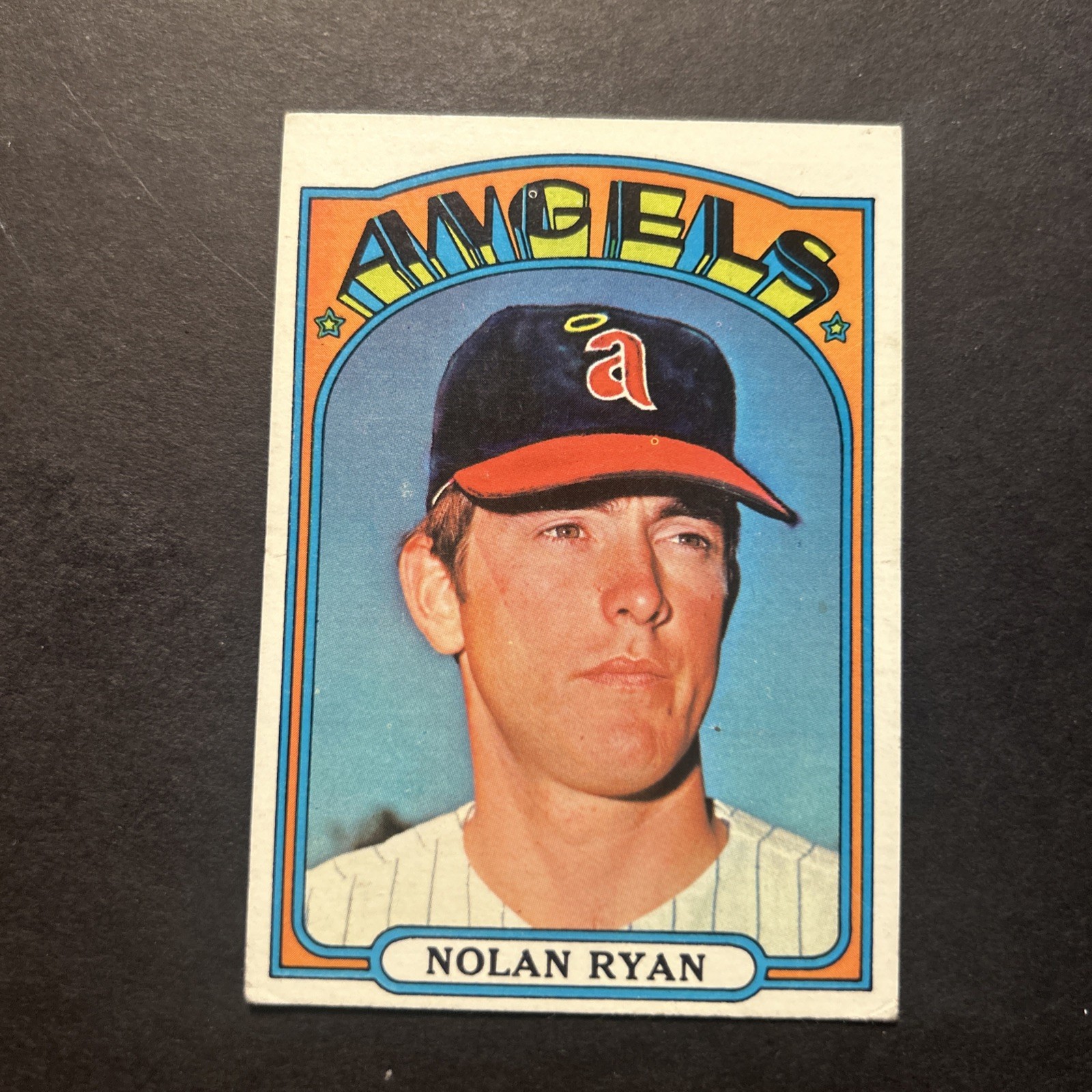Topps 1972 Nolan Ryan #595 Los Angeles Angels MLB Baseball Card Base Set CLEAN B
