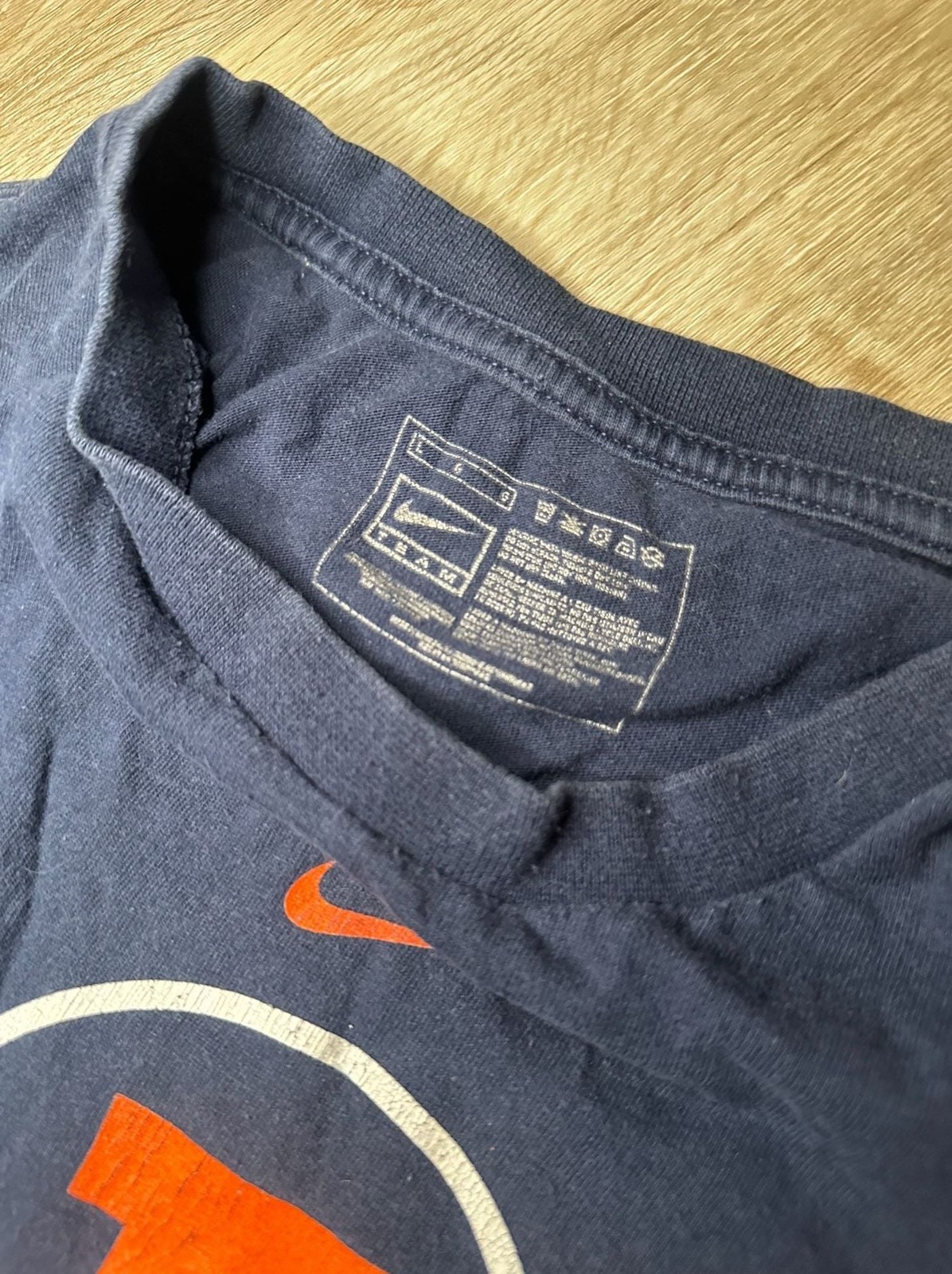 Nike Illinois Fighting Illini Long Sleeve T-Shirt Team Issued