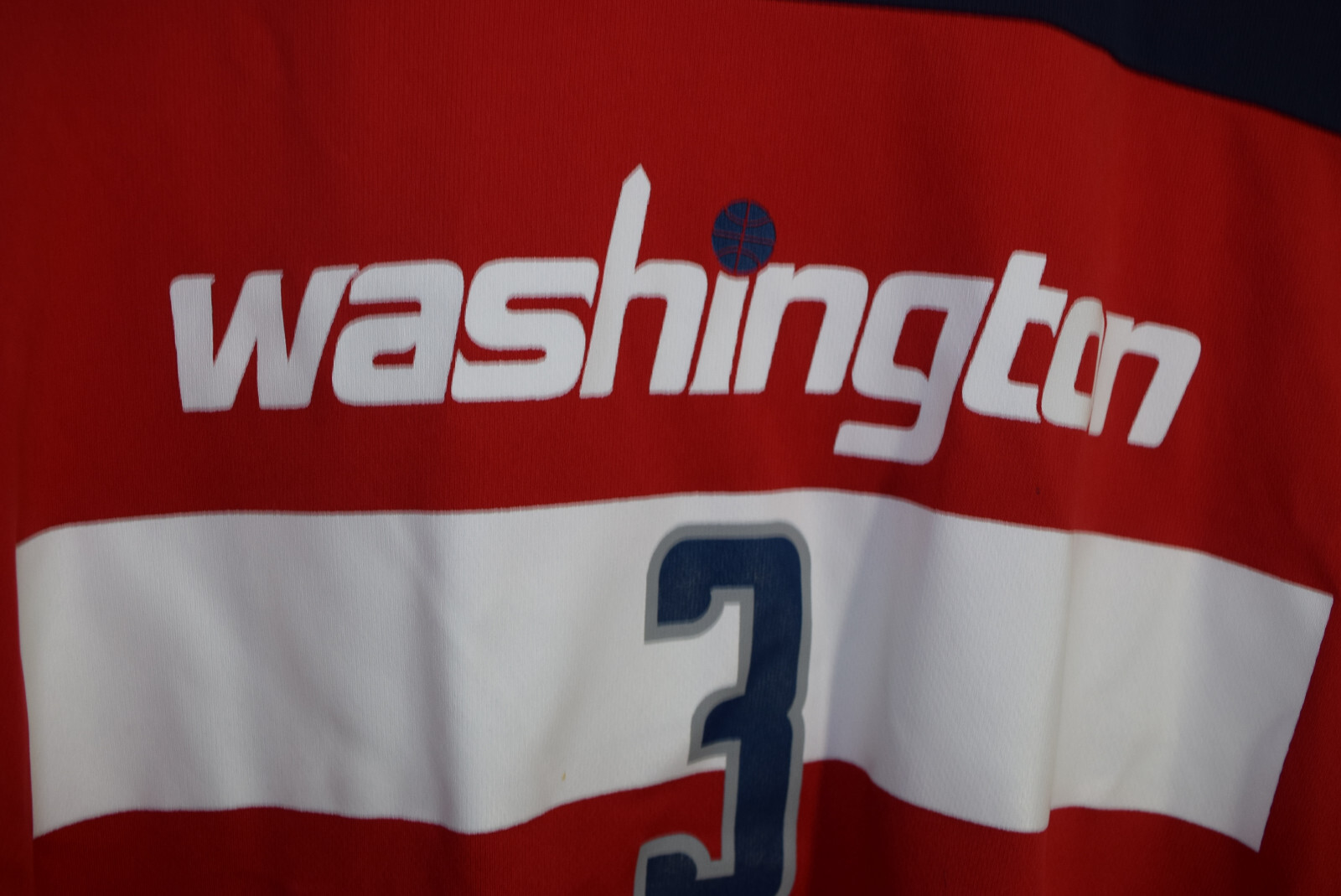 2012 Adidas NBA Washington Wizards Jersey 3 Bradley Beal MENS L Red White Blue