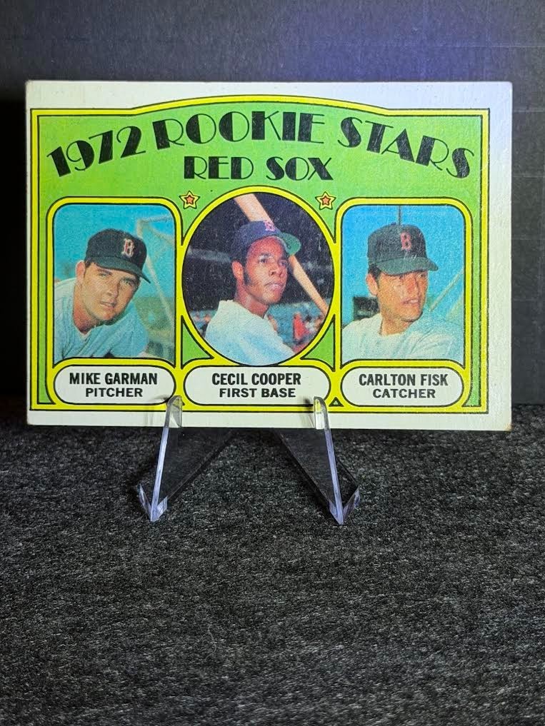 1972 Topps – 1972 Rookie Stars Carlton Fisk, Cecil Cooper, Mike Garman #79 (RC)