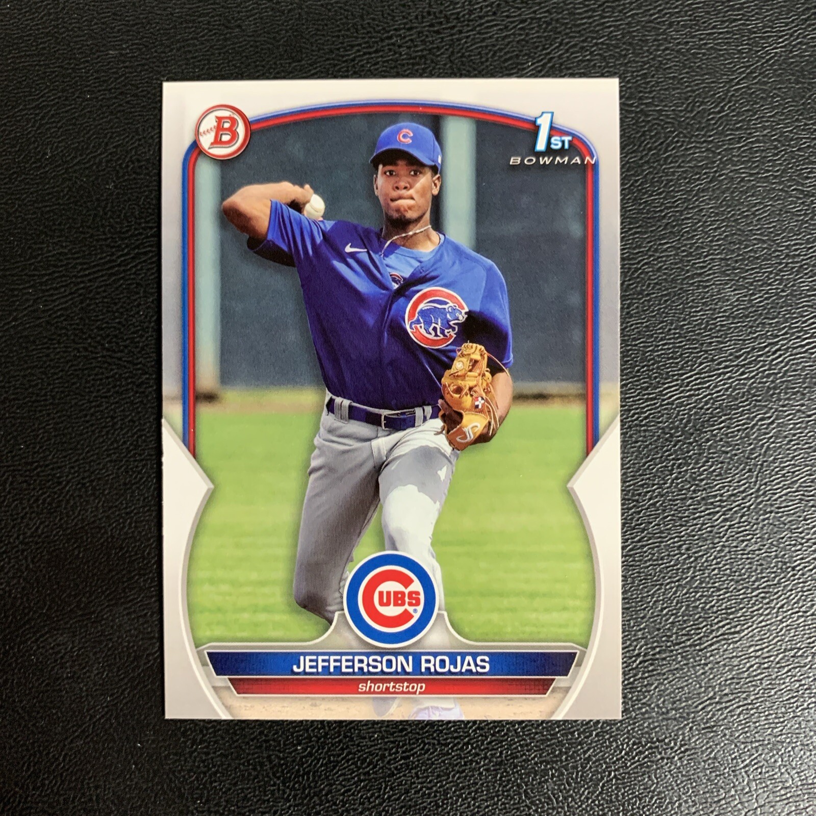 2023 Bowman Jefferson Rojas 1st Chicago Cubs
