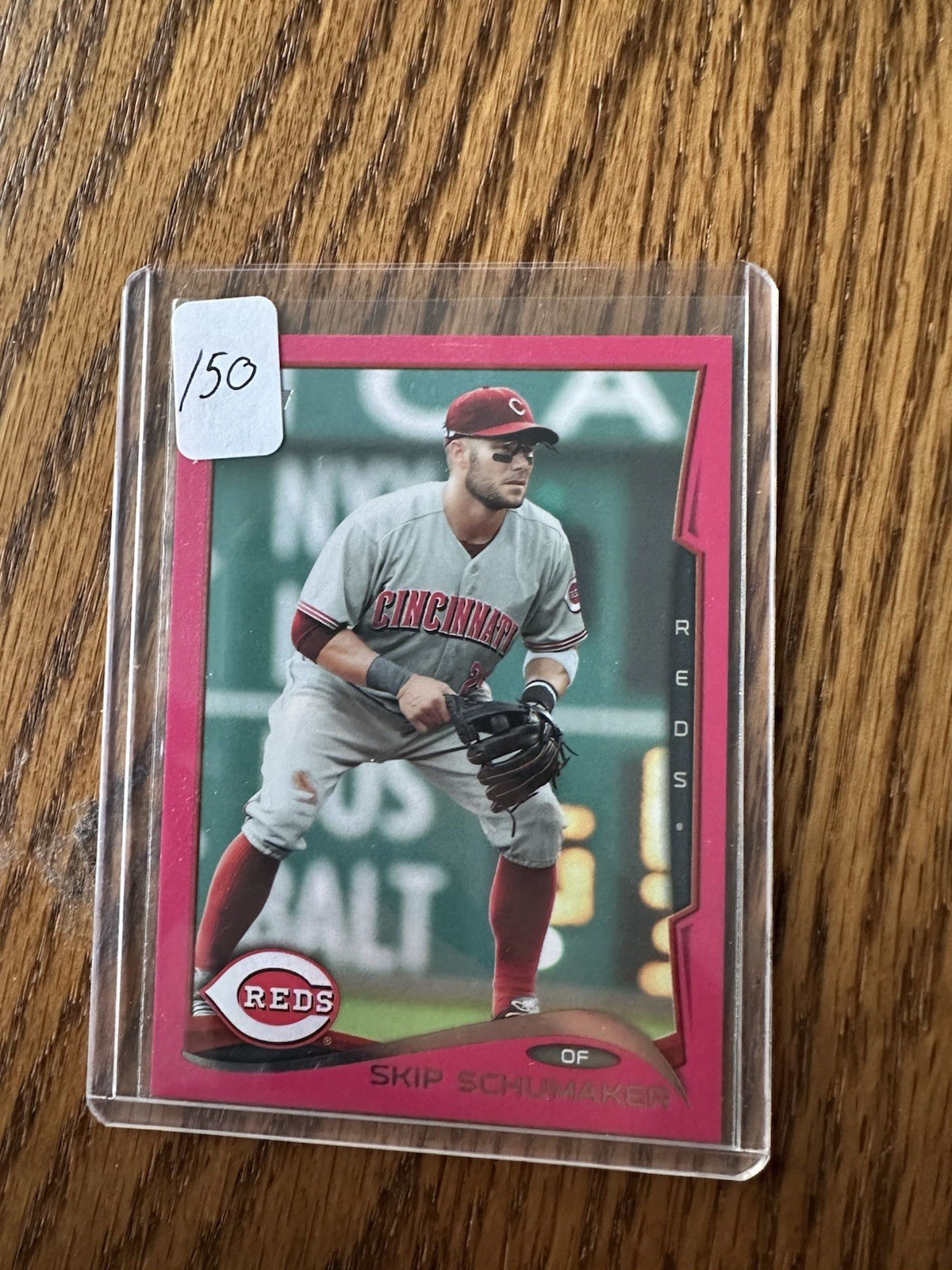 2014 Topps Pink 8/50 Skip Schumaker #428