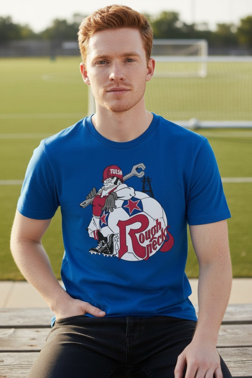 Tulsa Roughnecks Oklahoma Soccer 1978-1984 T-shirt