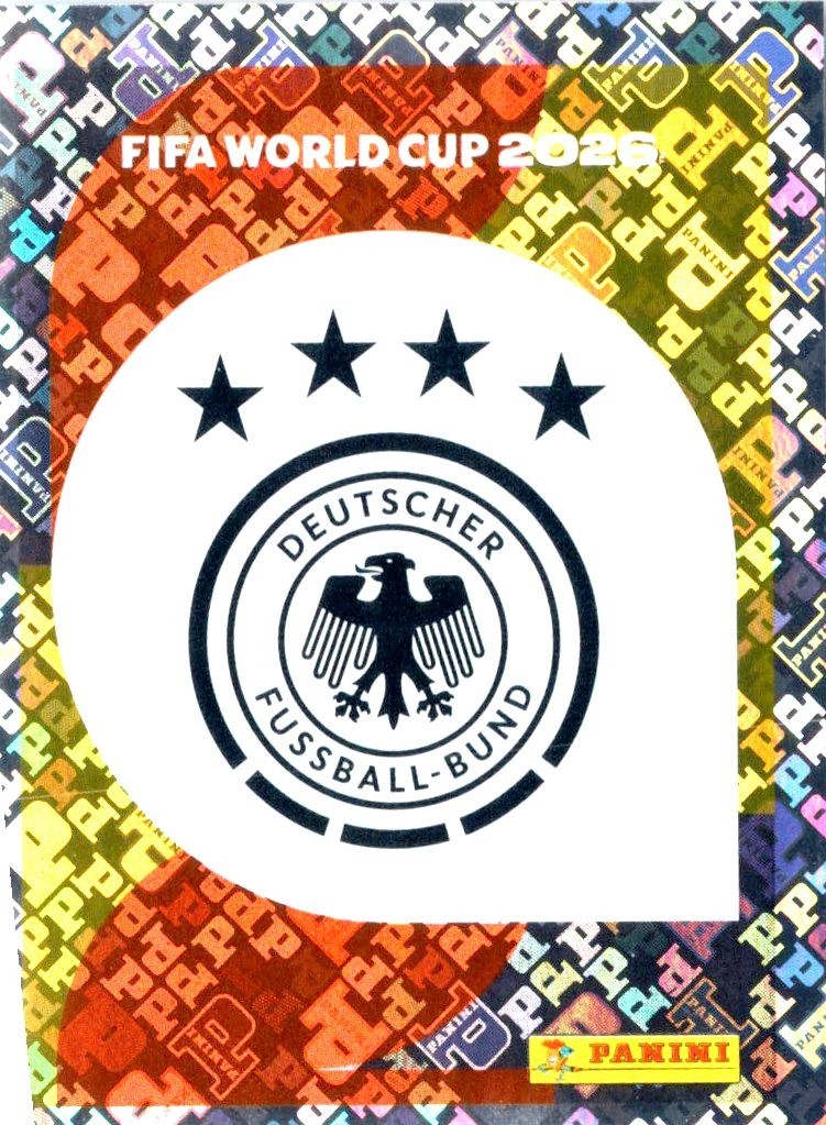 2026 Panini World Cup Sticker Germany Gold Crumple Foil Multi Variation Pick