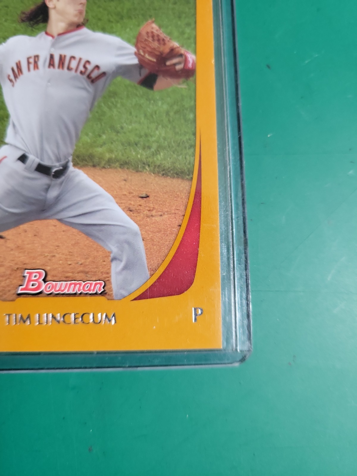 2011 Bowman Baseball Paper Orange Tim Lincecum 175/250