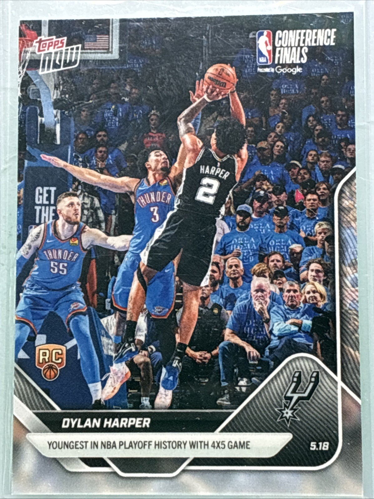 2025-26 Topps Now – Dylan Harper #314 (RC)