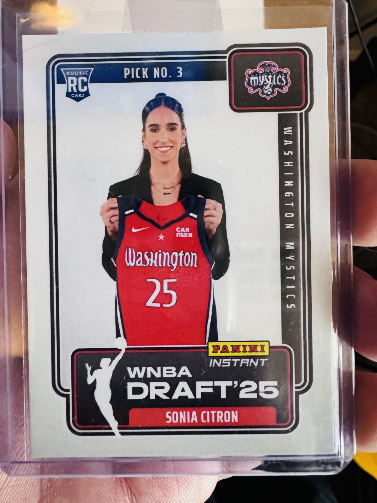 Sonia Citron Rookie 2025-26 Panini Instant WNBA – Draft Night #DN-3 /2370