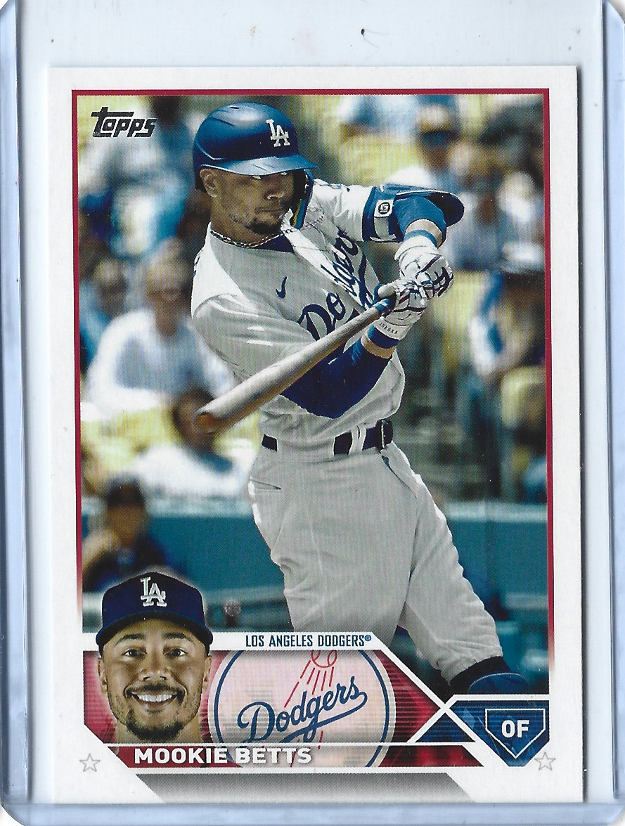 2023 Topps Series 1 ⚾ Mookie Betts ⚾ Card #50