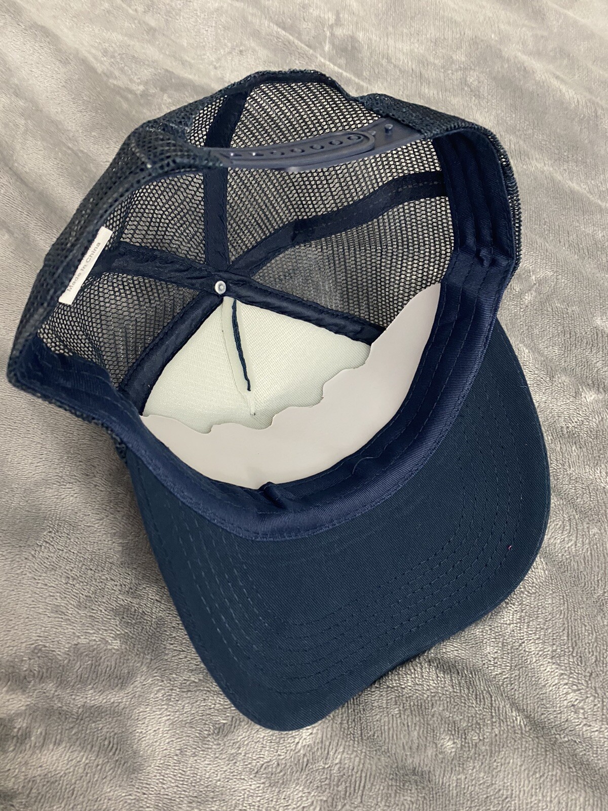 ⚾️VINTAGE THROWBACK CLEVELAND INDIANS CHIEF WAHOO BLUE TRUCKER HAT CAP NEW ⚾️