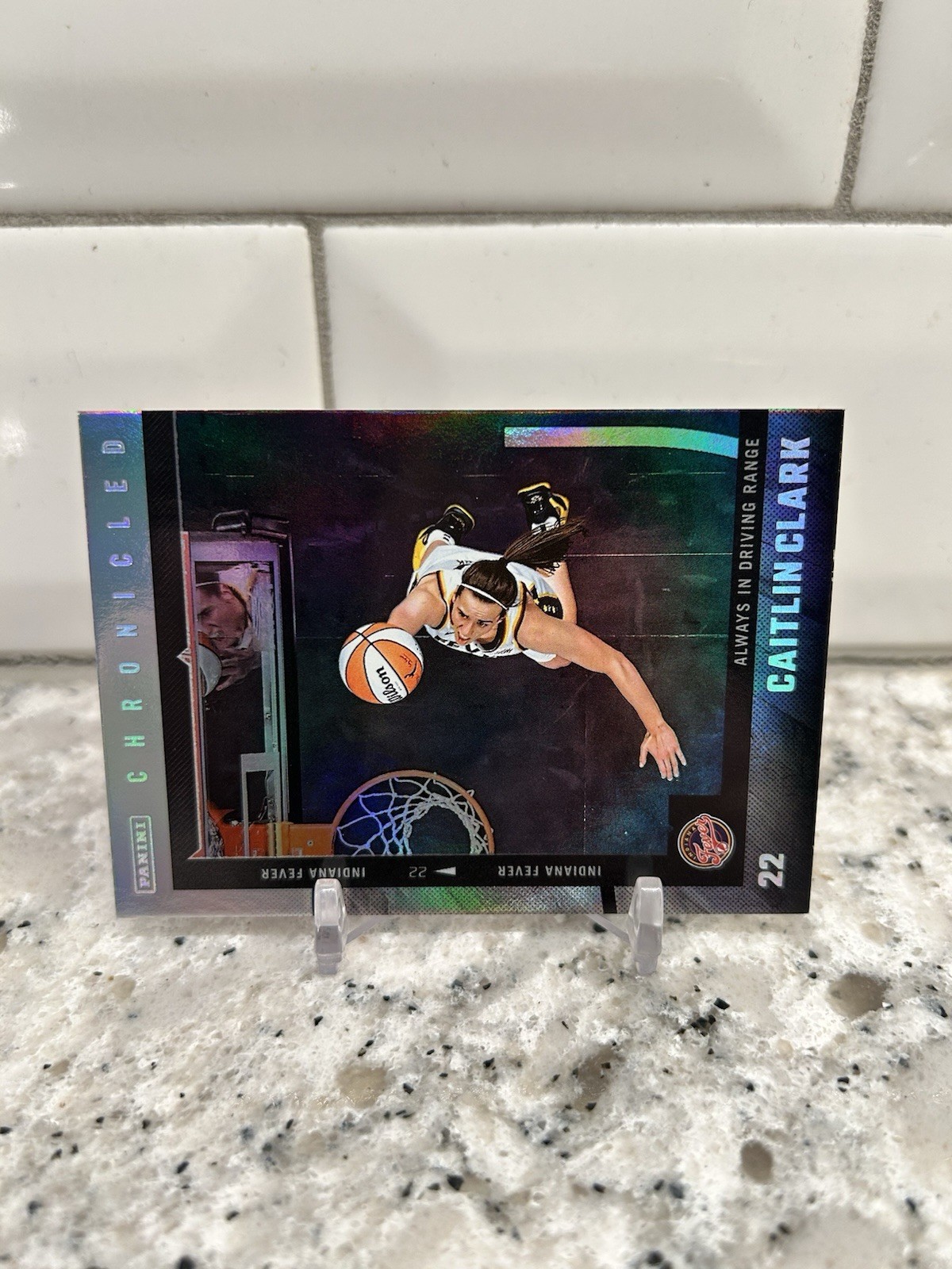 2025 Panini Caitlin Clark Chronicled Silver Holo Parallel #32 🏀 Indiana Fever