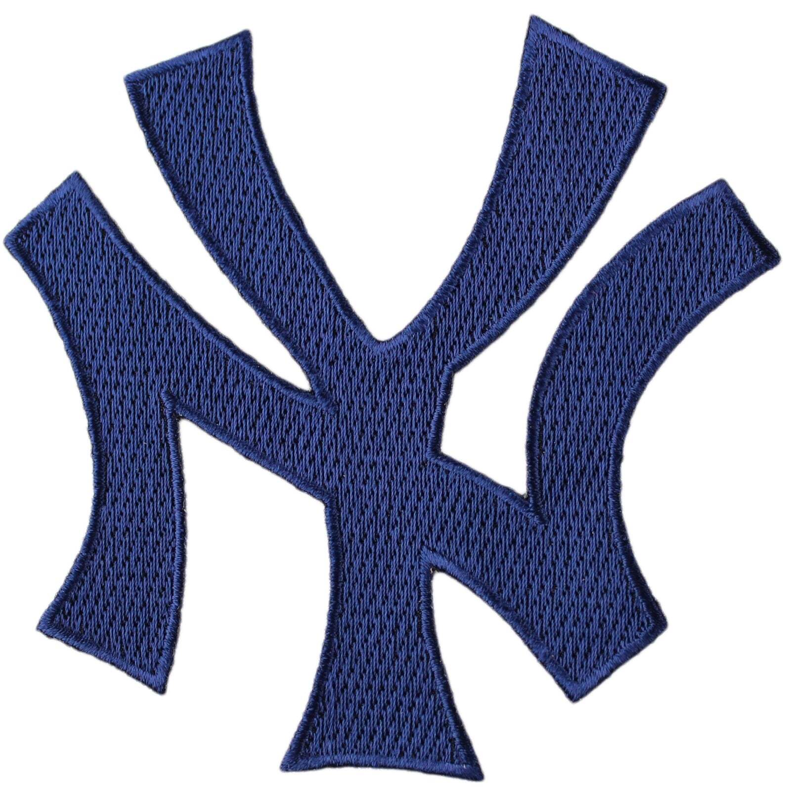 New York Yankees Patch Jersey Lettering Interlocking ‘NY’ Blue Logo MLB Emblem