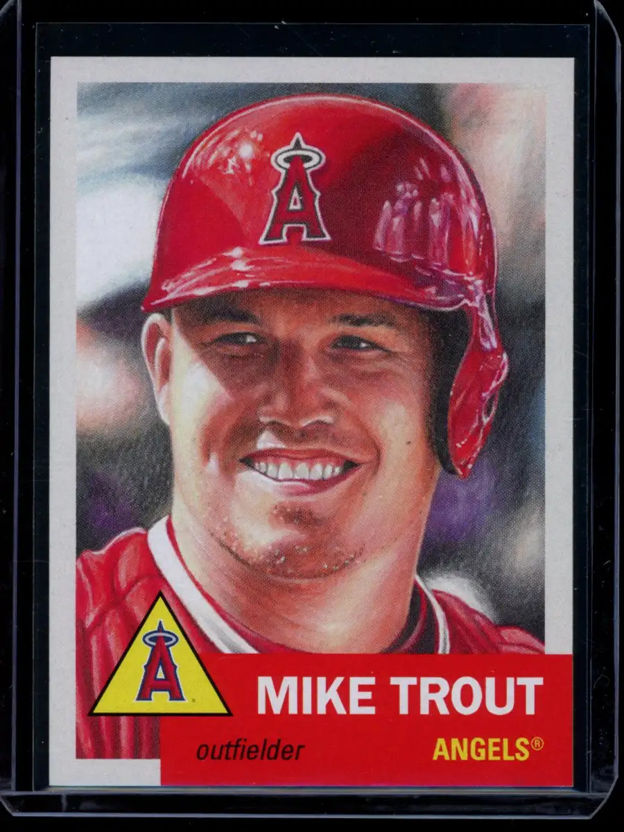 2019 Topps Living Set #200 Mike Trout Card (Quantity)