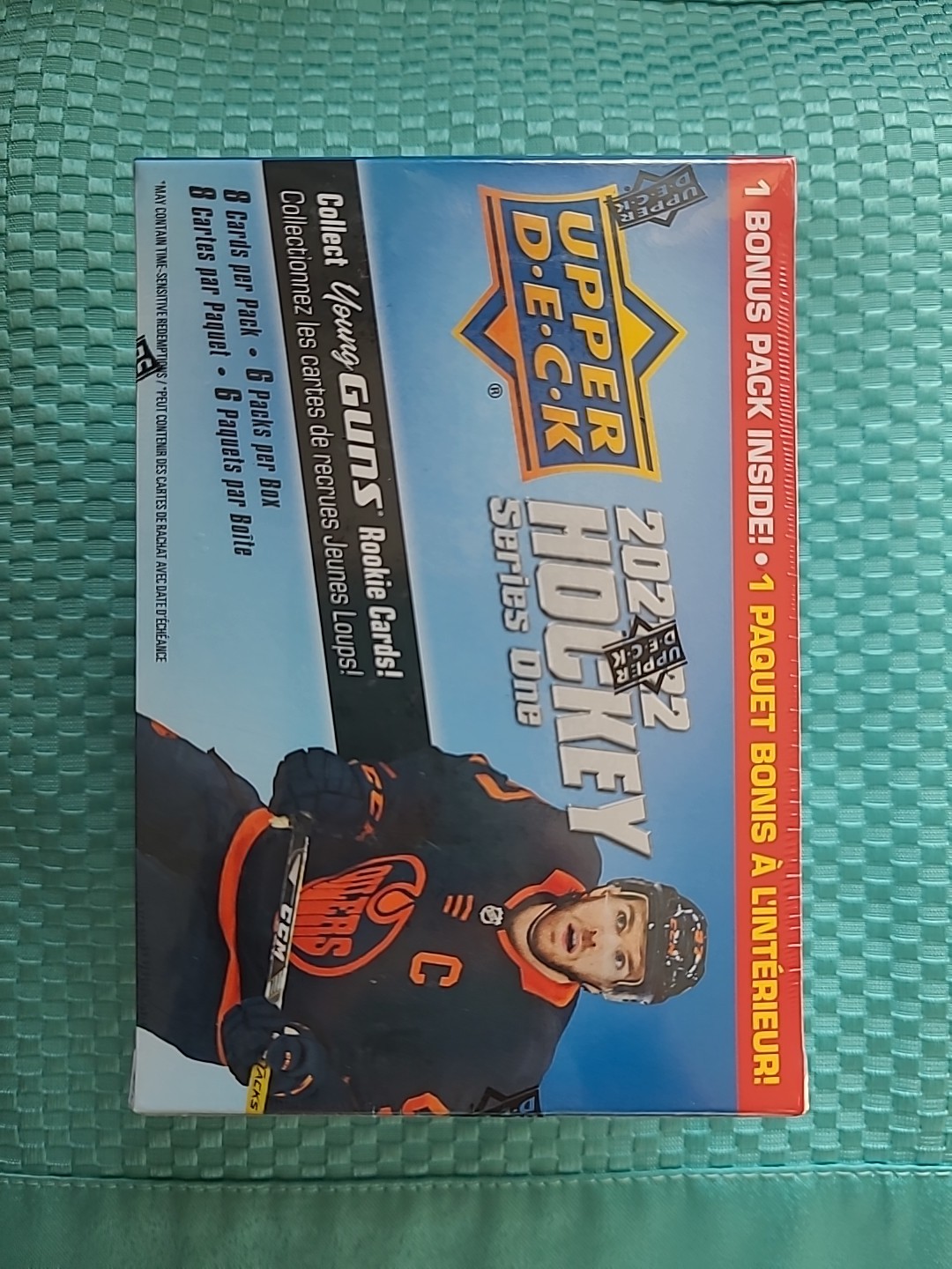 2021-22 Upper Deck Series 1 Blaster Box – Cole Caufield Trev Zegras Young Guns?