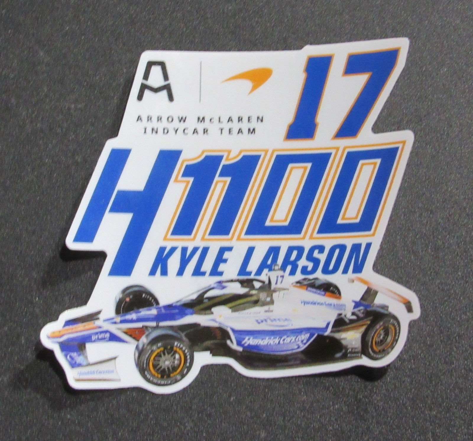 #17 Kyle Larson H1100 Multi-Use Decal Die-Cut 2025 Indy 500 Hendrick Cars Prime