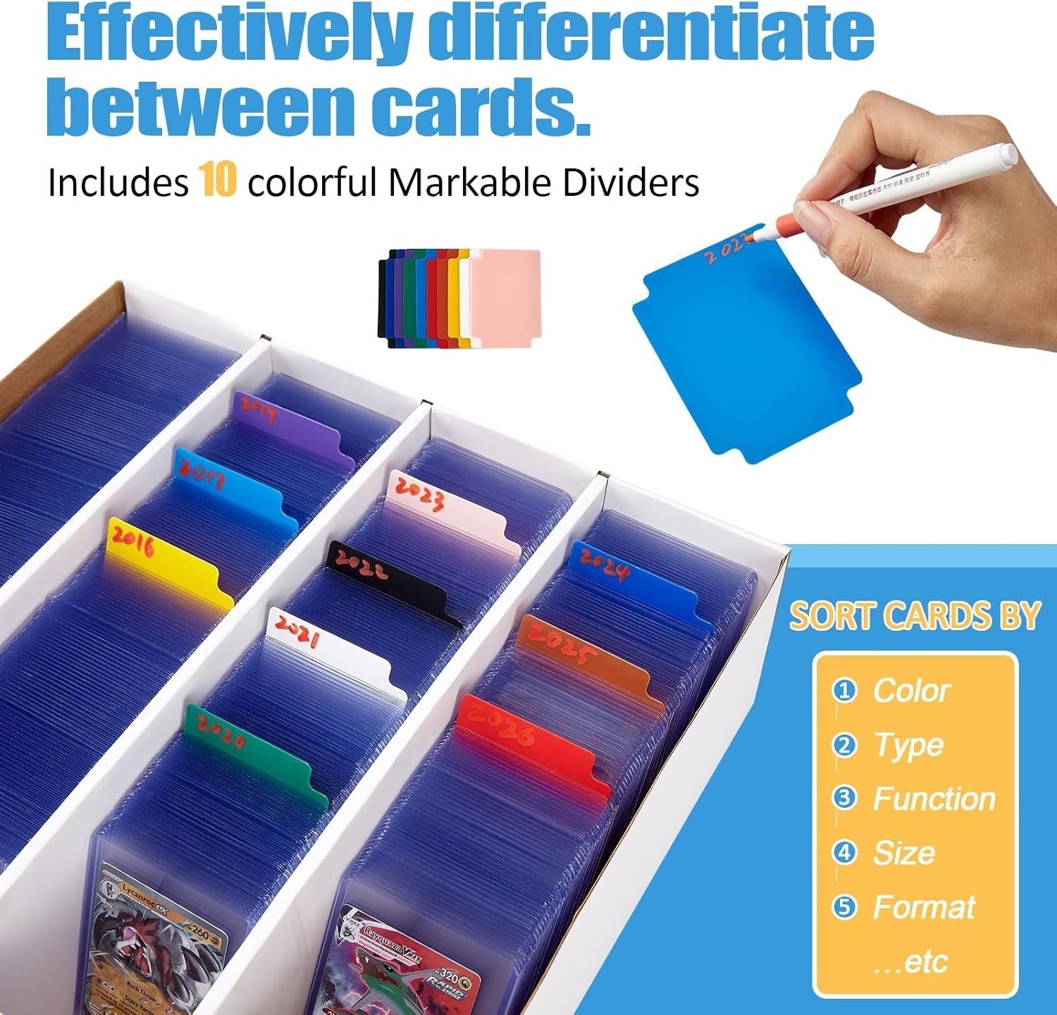 Large Capacity Cardboard Card Boxes
