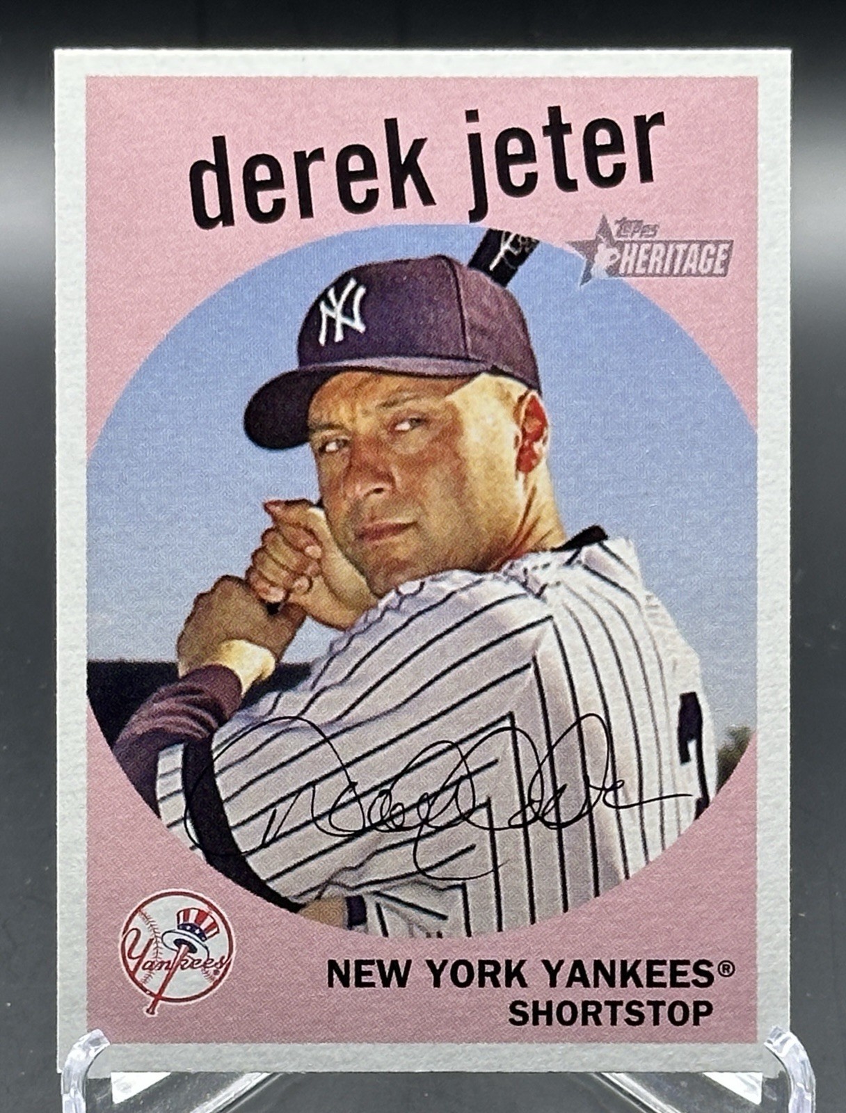 2008 Topps Heritage #68 Derek Jeter – New York Yankees | Base – Card