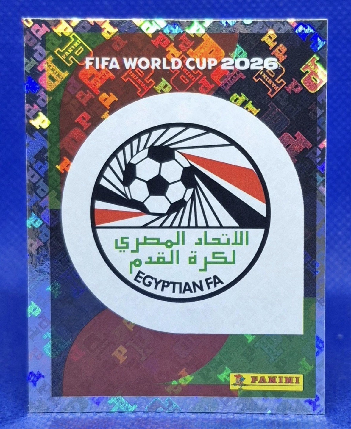 Panini FIFA World Cup 2026 Sticker EGY 1 Egypt Egyptian FA Club Badge/Logo