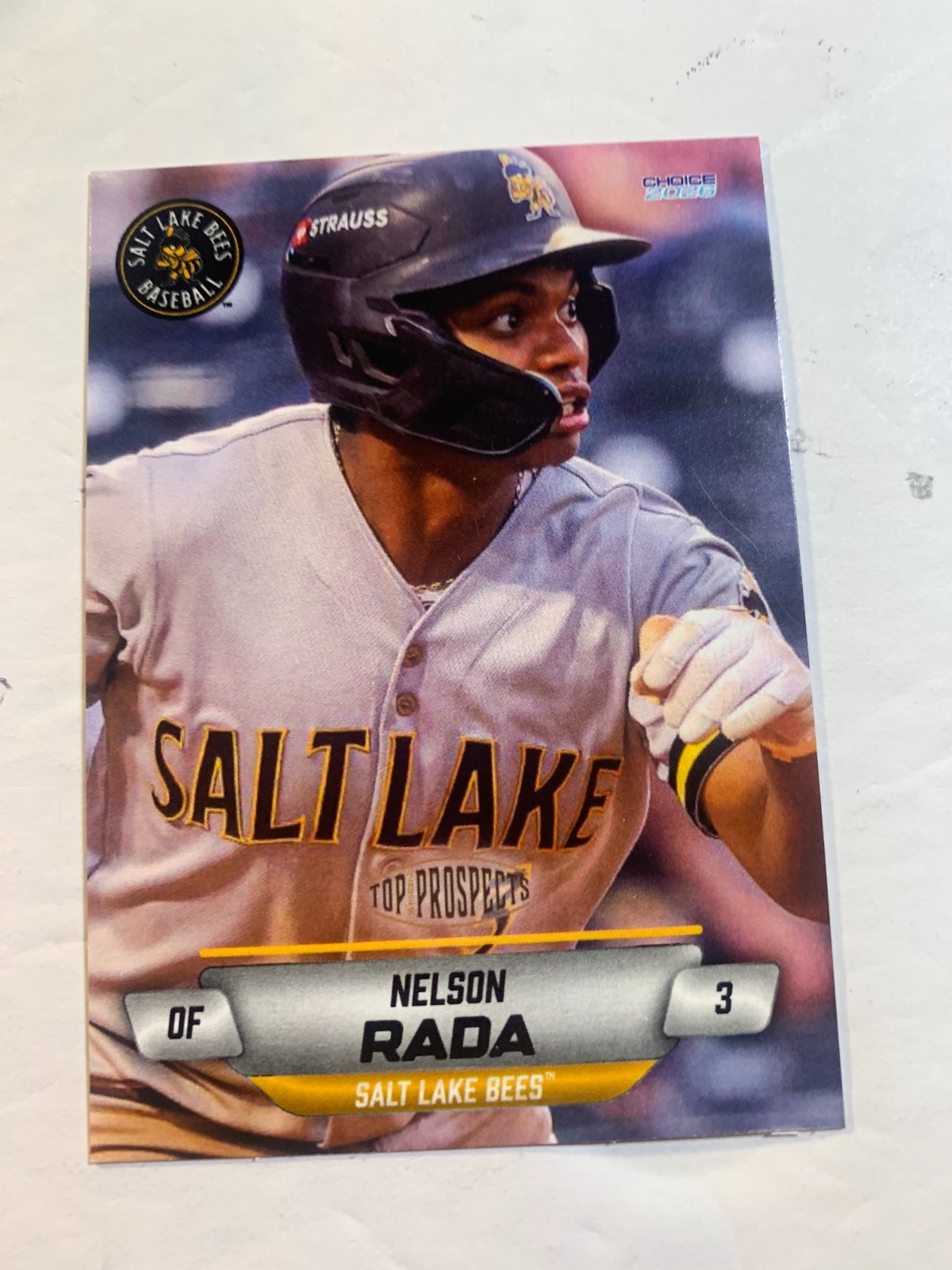 Nelson Rada 2026 AAA Top Prospects Card