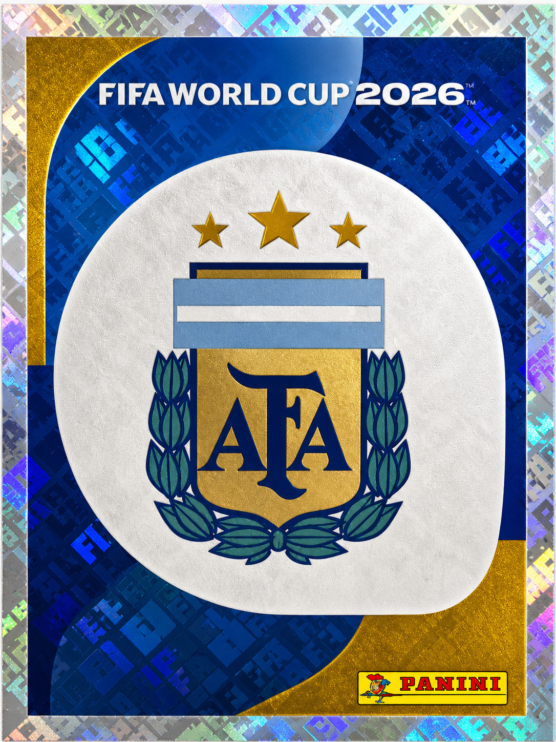 2026 PANINI FIFA World Cup STICKER RARE GOLD CRUMPLE ARGENTINA COMPLETE YOUR SET