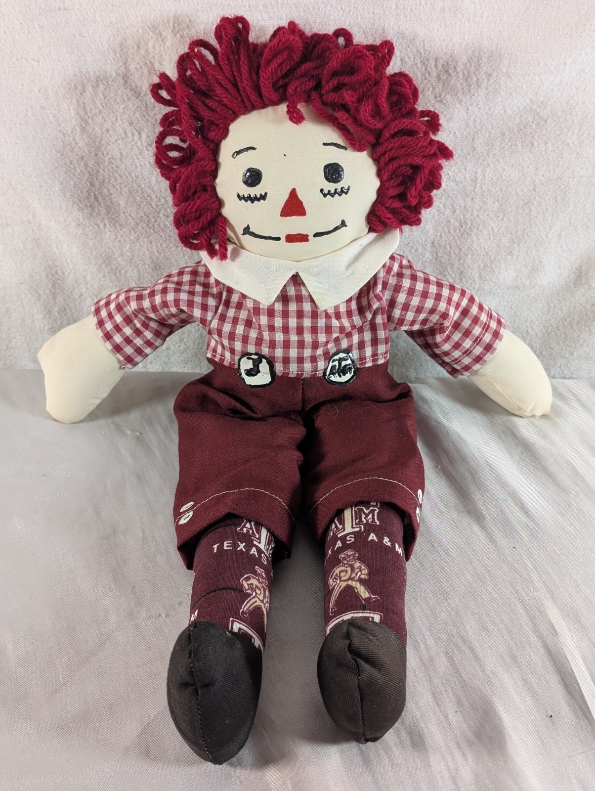 Raggedy Ann Andy Homemade Texas A&M