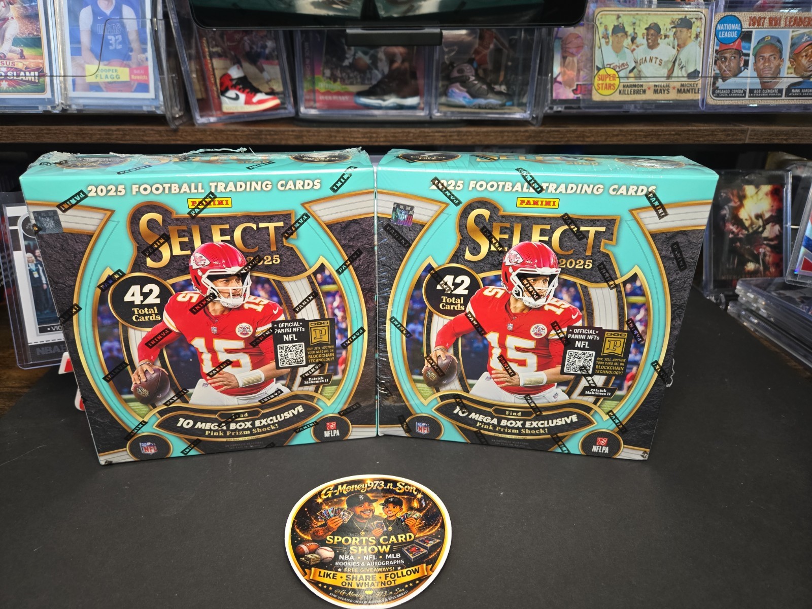 Lot Of (2) 2025 Panini Select Football Mega Box Factory Sealed NEW!!🔥