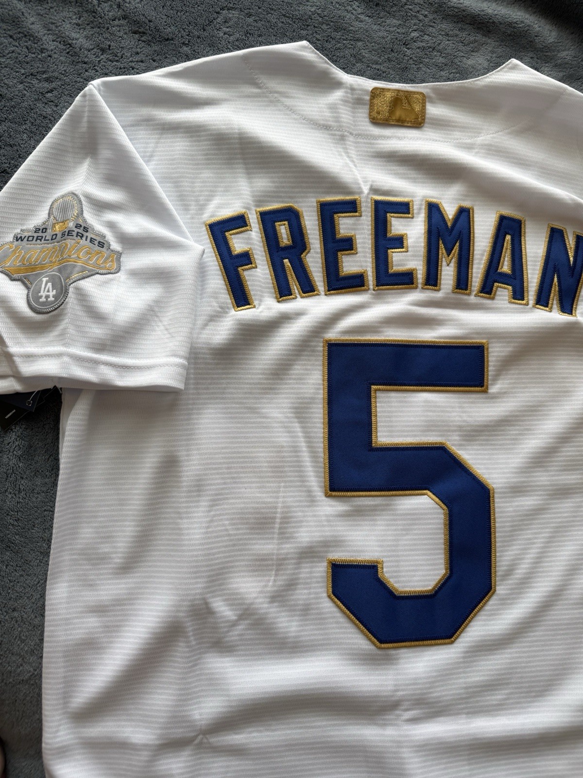 NEW Freddie Freeman Dodgers 2025 World Series Jersey! SHIPS SAME DAY!