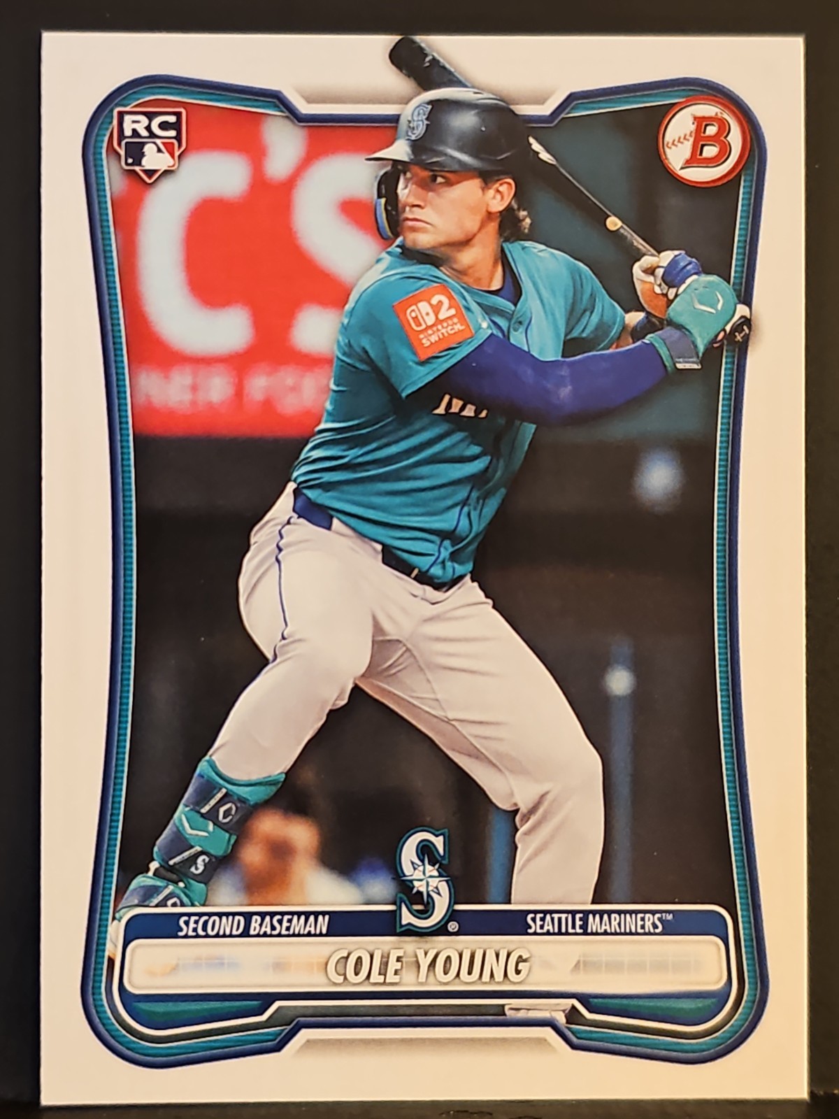 2026 Bowman #78 Cole Young RC MARINERS