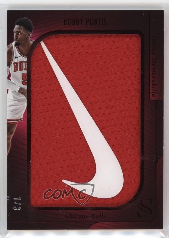 2024-25 Panini Silhouette Jumbo Memorabilia FOTL 1/3 Bobby Portis #JM-BBP 3d3