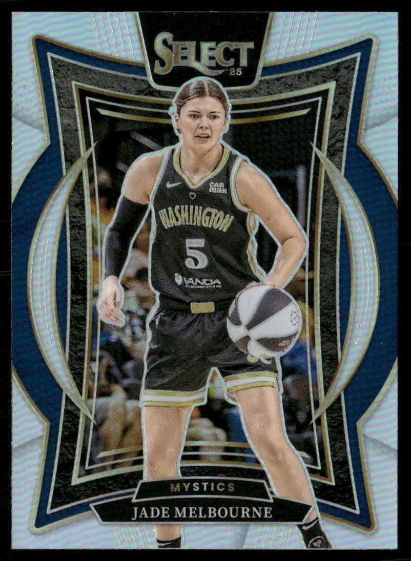 2025 Panini Select WNBA #3 Jade Melbourne Silver Prizms