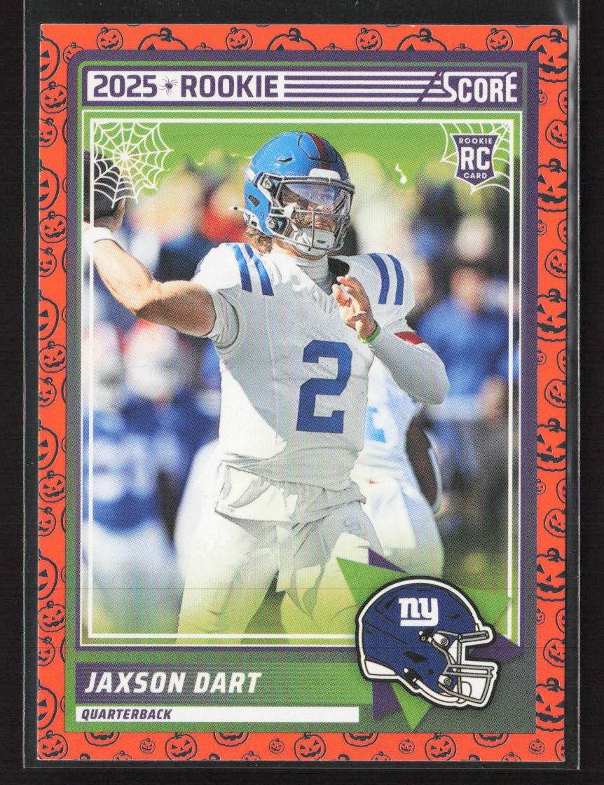 Jaxson Dart 2025 Score-A-Treat #35 Rookie New York Giants