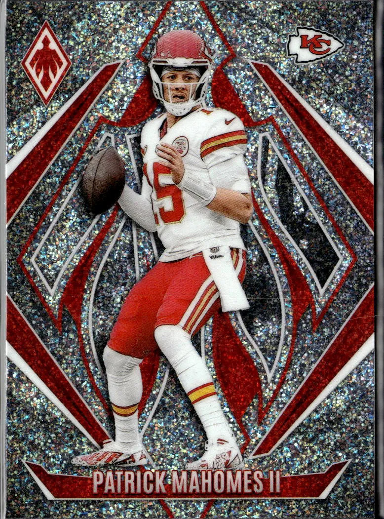 Patrick Mahomes II 2025 Phoenix Glitter SSP SHORTPRINT Kansas City Chiefs
