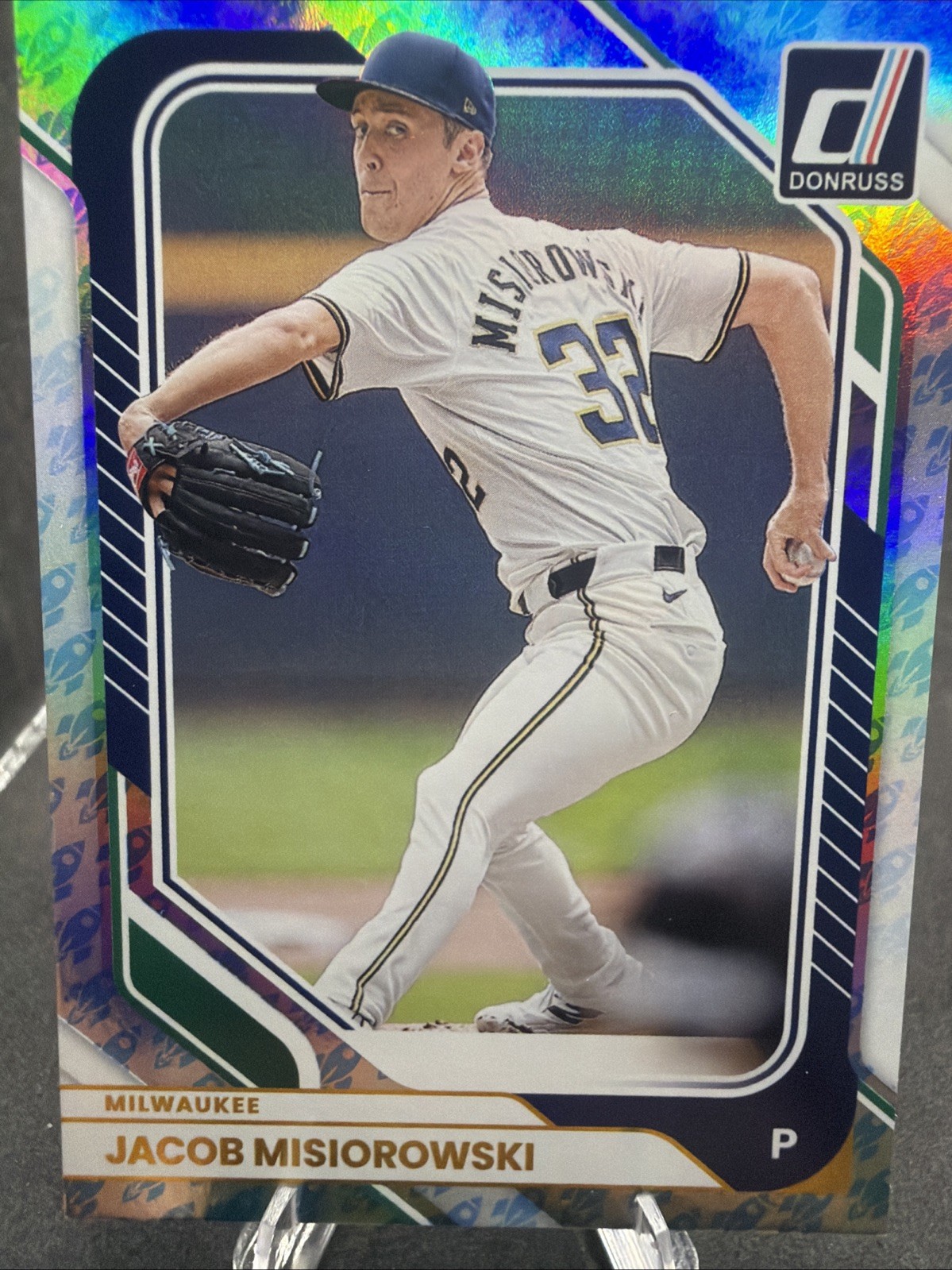 2026 Panini Donruss Baseball – Jacob Misiorowski (RC) #53 – Rockets Parallel