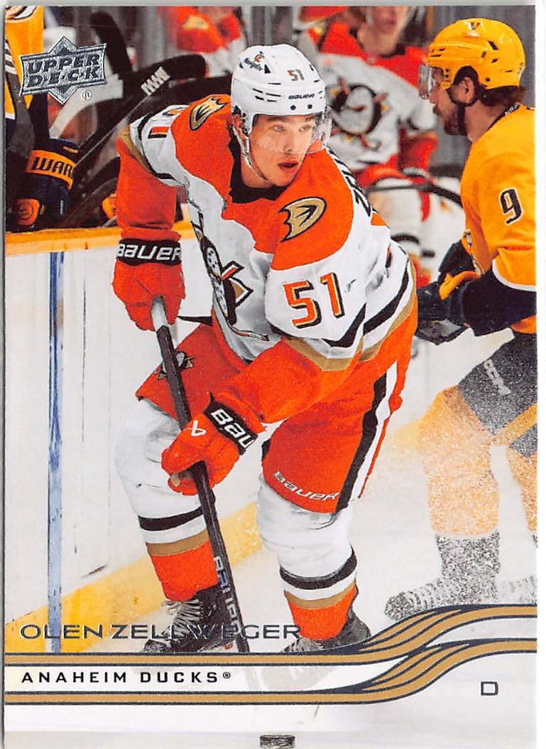 2025-26 Upper Deck #251 Olen Zellweger