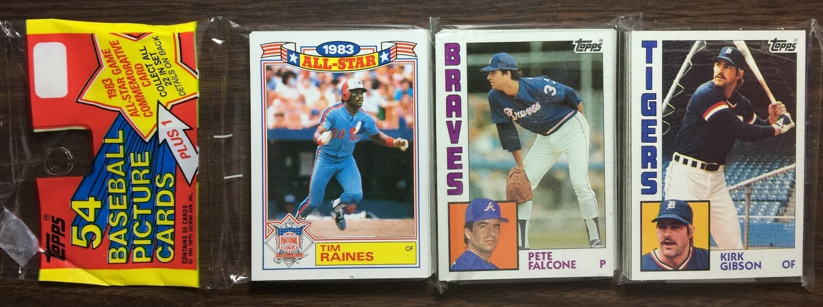 1984 TOPPS Baseball VENDING BOX 500 ct. Factory Sealed From a Sealed Case 62026