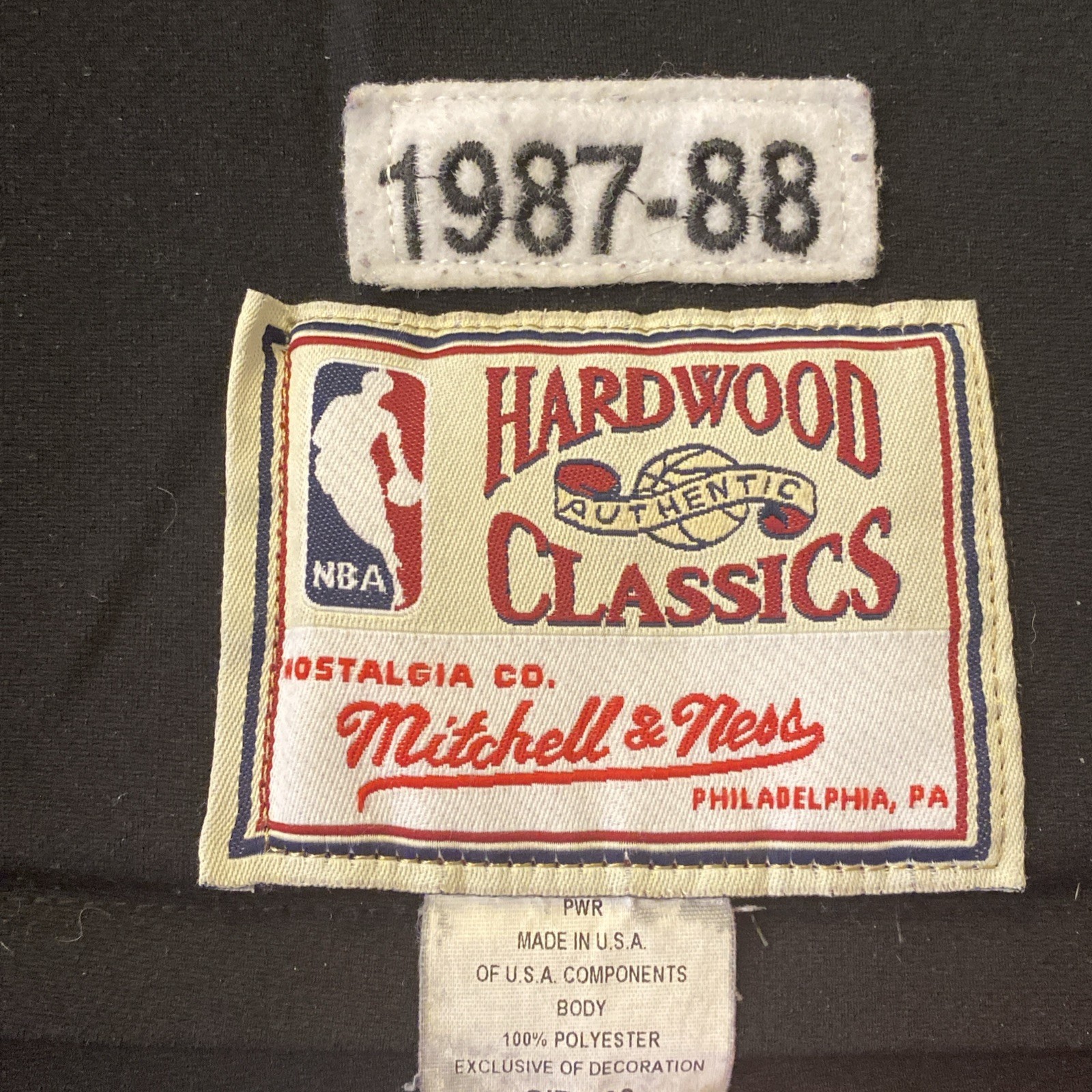 Mitchell Ness RARE Pippen #33 Chicago Bulls Rookie 1987-88 Not 97-98 Jersey 54