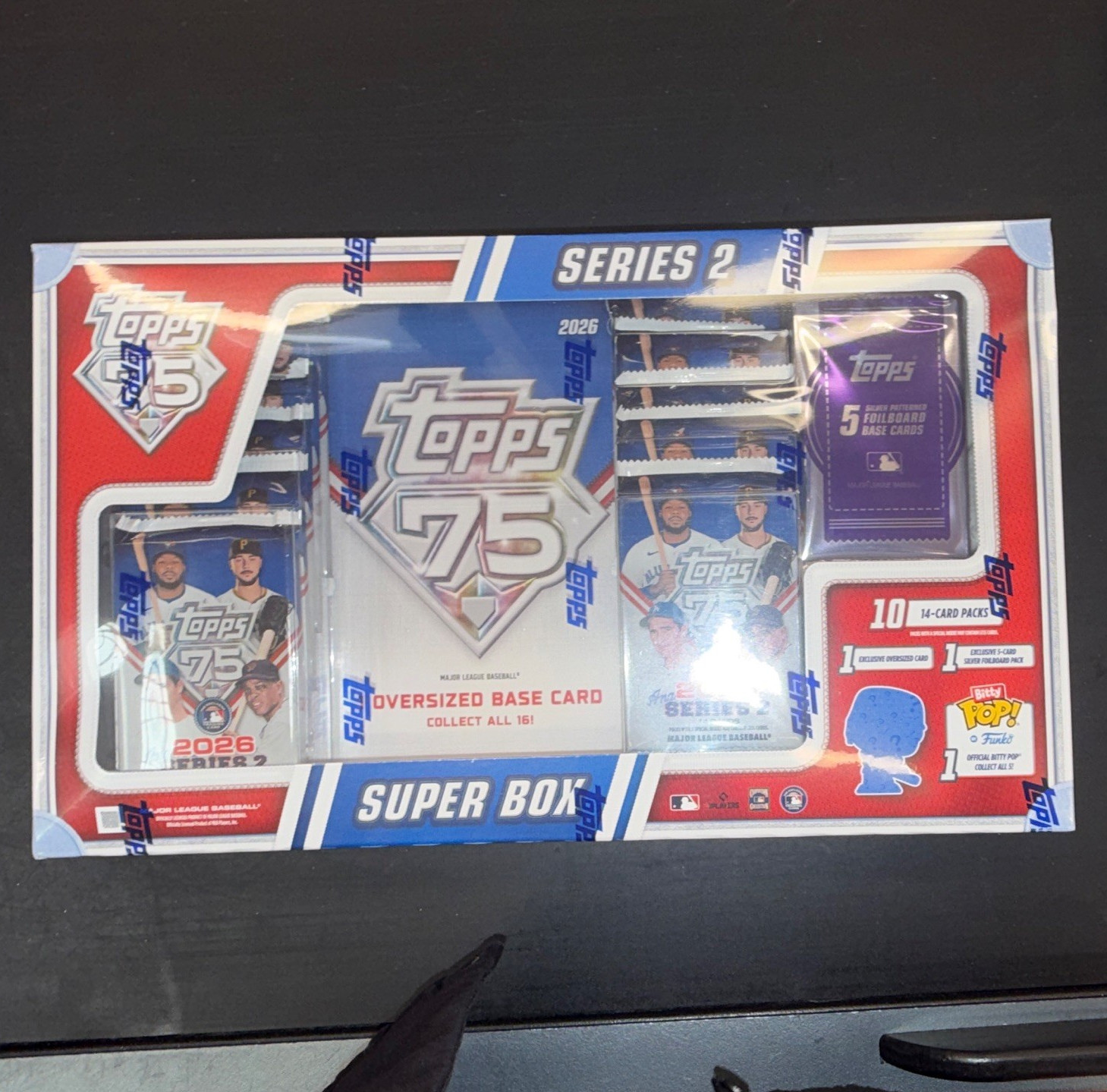 Topps 2026 Topps 75 Series 2 Super Box MLB Baseball Cards 150ct